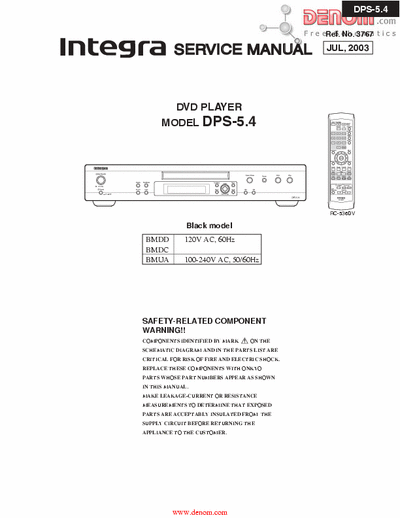 onkyo DPS.5.3 onkyo DPS.5.3 service manual